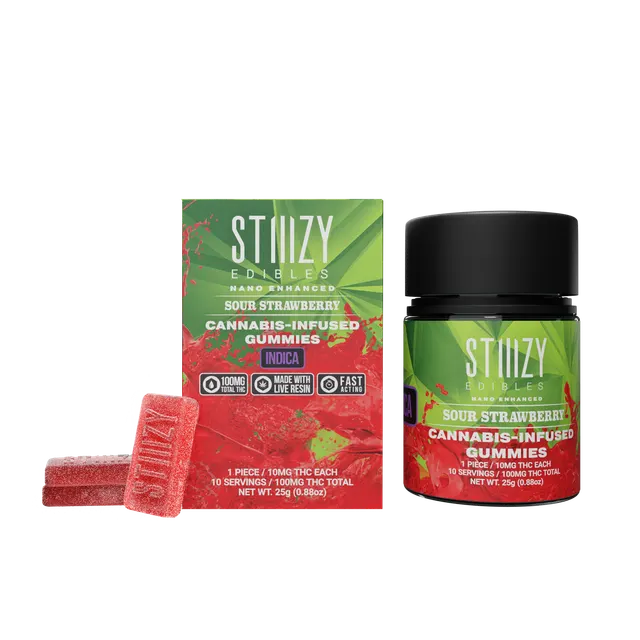 Sour Strawberry [10pk] (100mg)