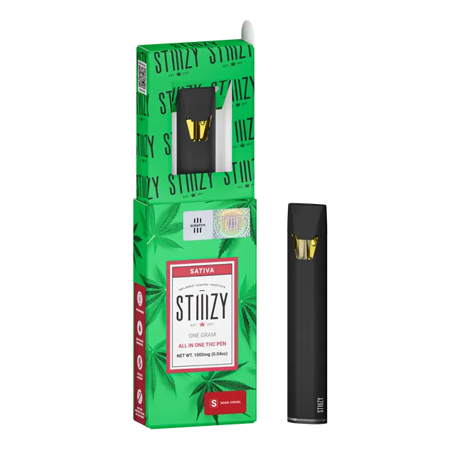 Stiiizy - AIO Distillate - Sour Diesel (S) (1.0g)