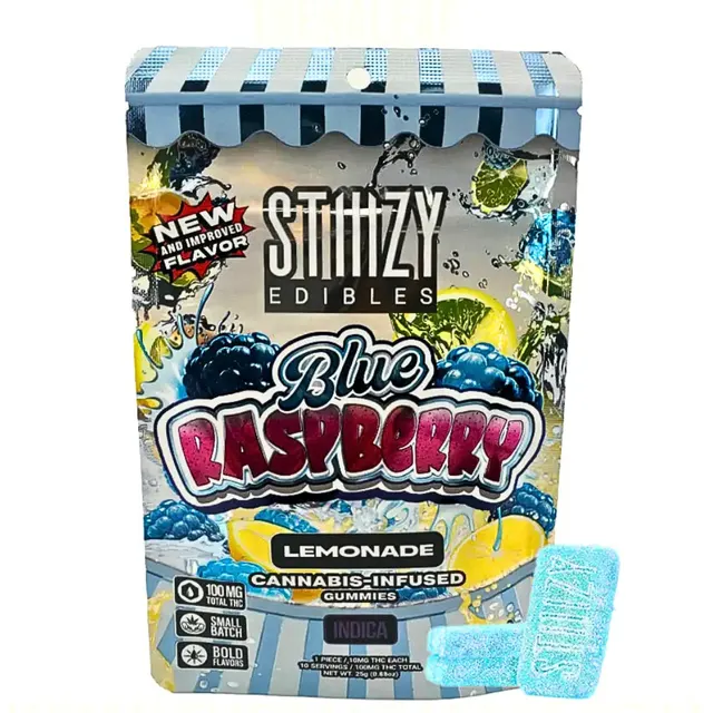 Stiiizy Blue Raspberry Lemonade Gummies 100mg