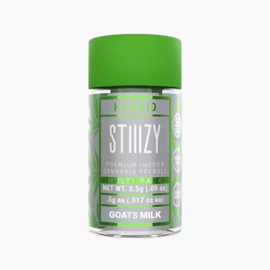 Stiiizy Prerolls Goats Milk 5x .5g