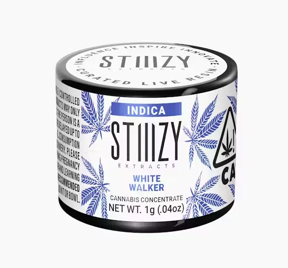 Stiiizy White Walker Indica Curated Live Resin 1g