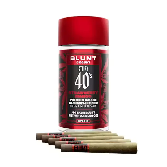 Strawberry Mango 40's Infused Blunts 5pk