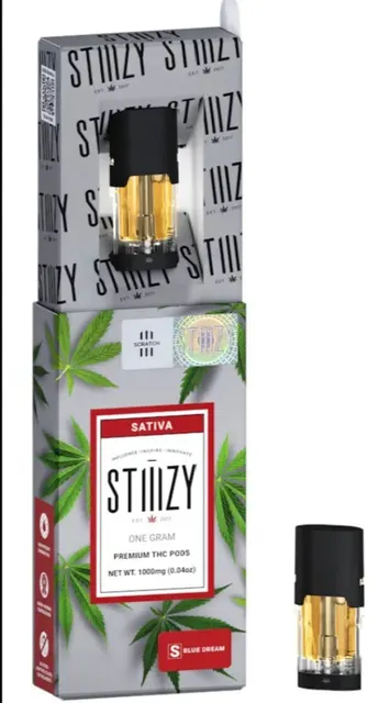Vape Cartridge - BLUE DREAM 1G Original THC Pod - STIIIZY