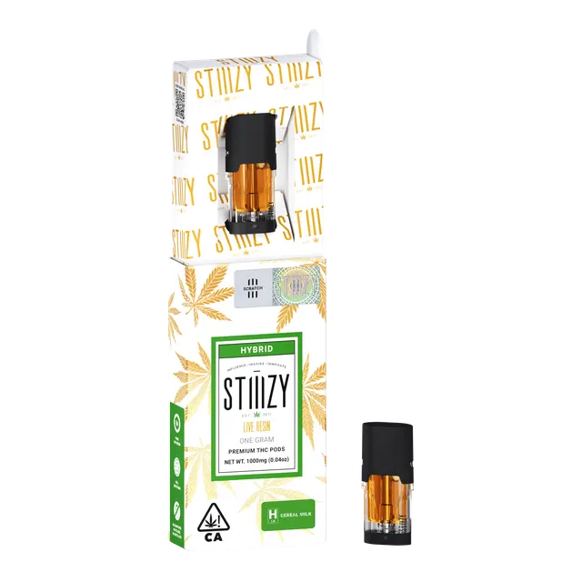 Vape Cartridge - CEREAL MILK 1G Live Resin Pod - STIIIZY