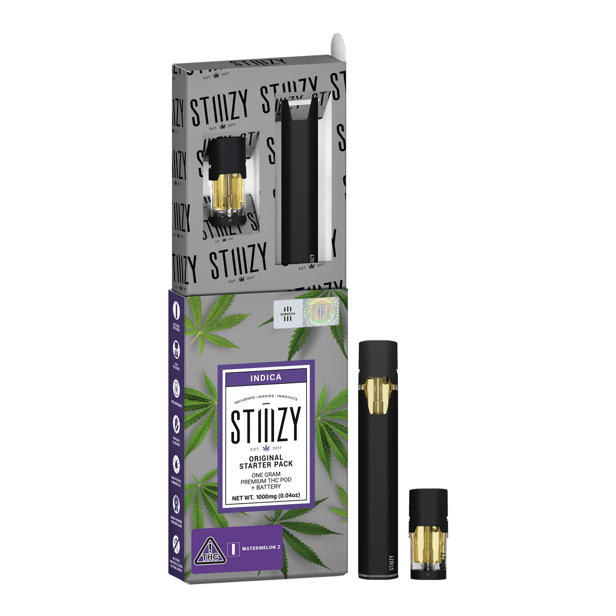Watermelon Z - STIIIZY Starter Pack 1G Pod