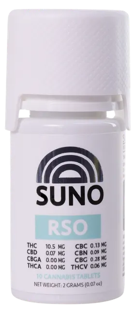 SUNO - Tablets 10pk - THC (100mg)