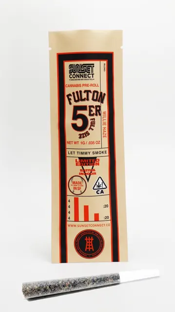 Sunset Connect Preroll - Willie Haze 1g