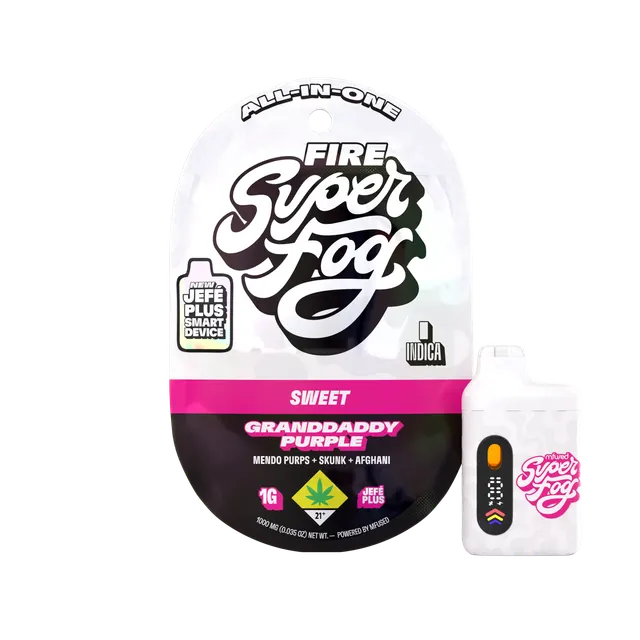 FIRE Liquid Diamonds 1g Jefé Plus - Granddaddy Purple