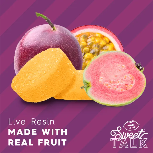 Guava Passionfruit Live Resin Gummies 10pk