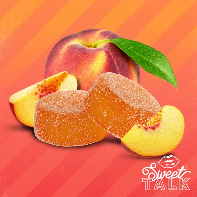 Just Peachy Vibey Gummies (1:1:1 THC:CBC:CBD) 10pk