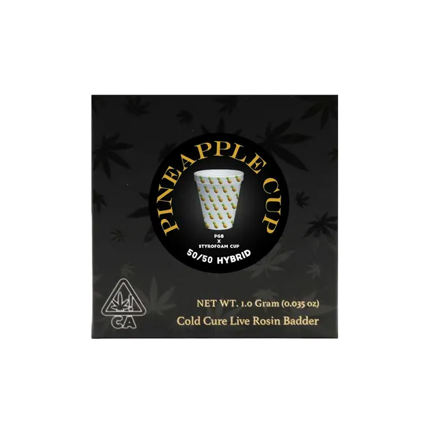 Pineapple Cup | Rosin | Cold Cure Badder | 1g