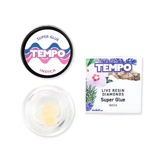 Super Glue [I] Live Resin Diamonds | Tempo