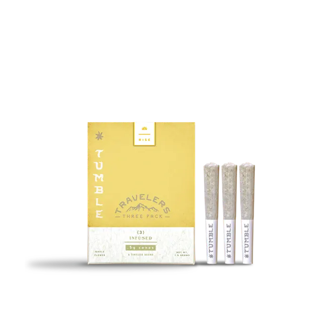 Green Crack Travelers Infused-Pre-Roll 3-pack | 1.5g