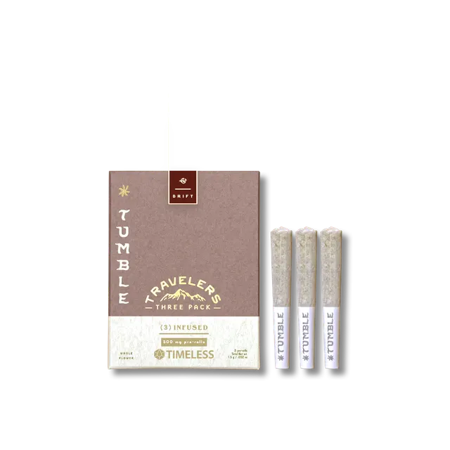 Timeless - Tumble Travelers - Infused Prerolls 3pk - ATF (S)