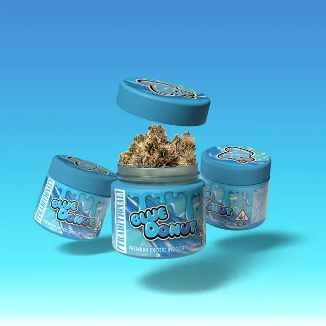 Traditional | Blue Donut | Flower | 3.5g