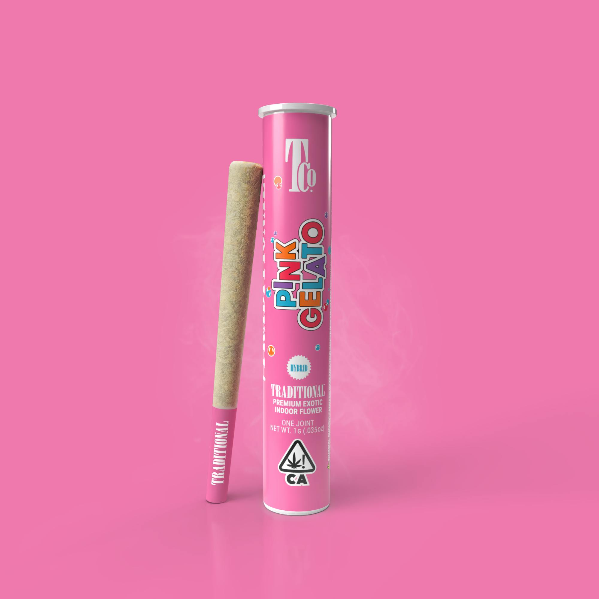 Traditional - Pink Gelato Pre-Roll 1G