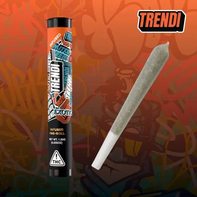 TRENDI Alien OG 1g Diamond Infused Preroll
