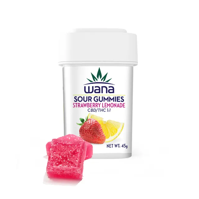 Strawberry Lemonade Gummies (1:1 THC:CBD) 10pk
