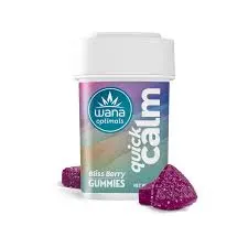 Wana - Gummies 1:1:1:1 - Quick Calm (H) (100mg CBD/500mg L-Theanine/100mg CBG/10mg THC)