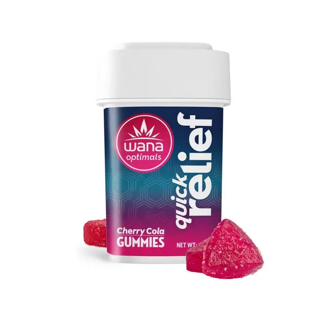 Wana - Gummies 1:1:1 - Quick Relief (H) (50mg CBC/CBG/THC)