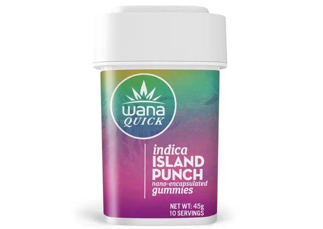 Wana Quick Gummies 100mg - Island Punch