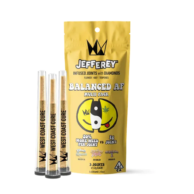 Balanced AF Pack - Jefferey Infused Joint 1.2g 3 Pack