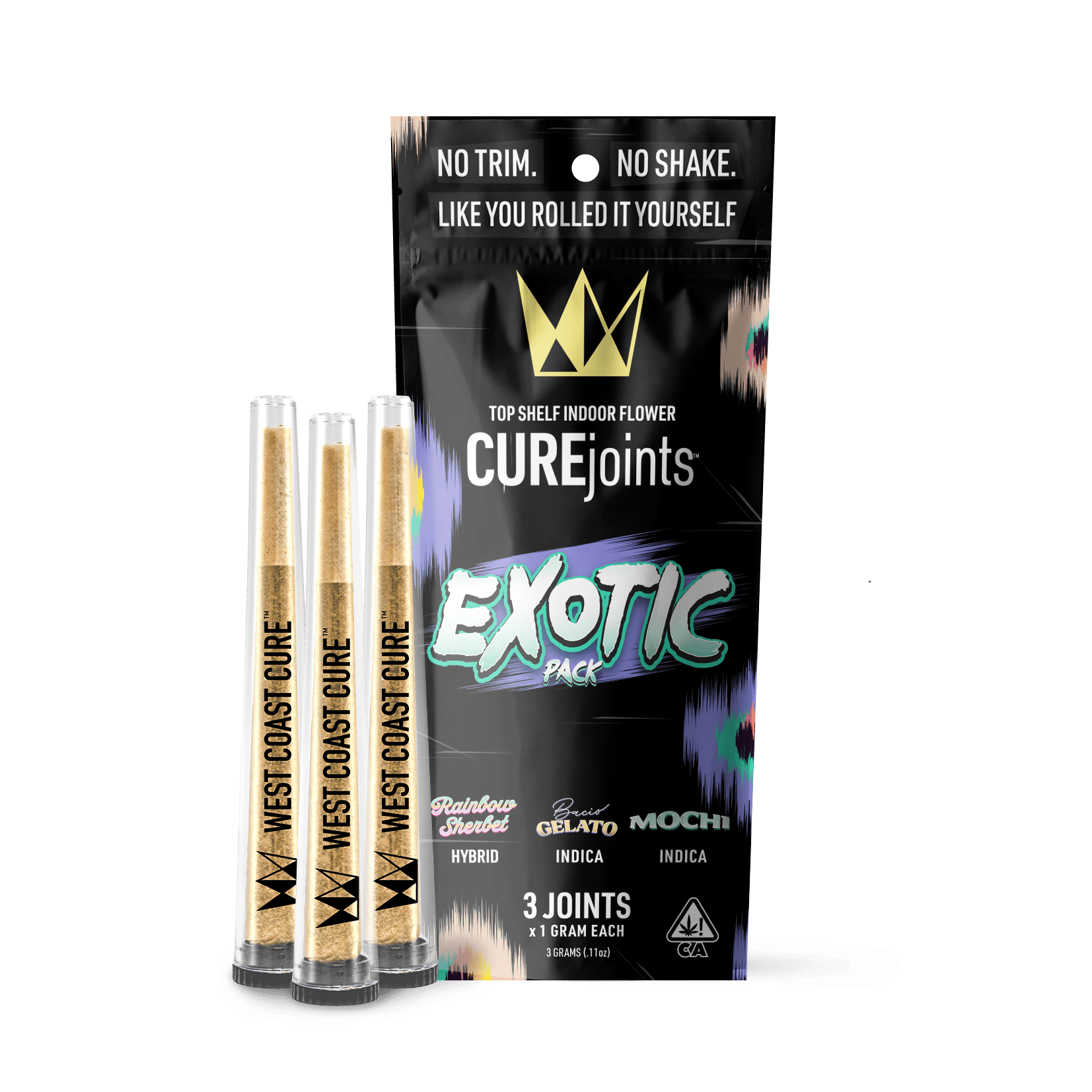 The Exotic Pack - Top Shelf CUREjoint Variety Pack 3 x 1G