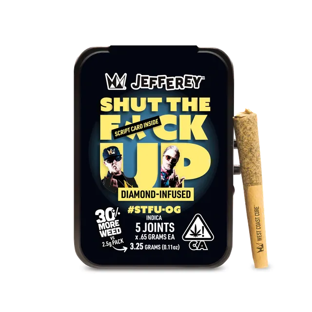 West Coast Cure | STFU OG | Infused Joint | 0.65g | 5pk