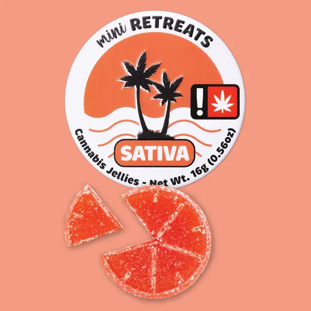Mini Retreats Cannabis Jellies – Pink Lemonade