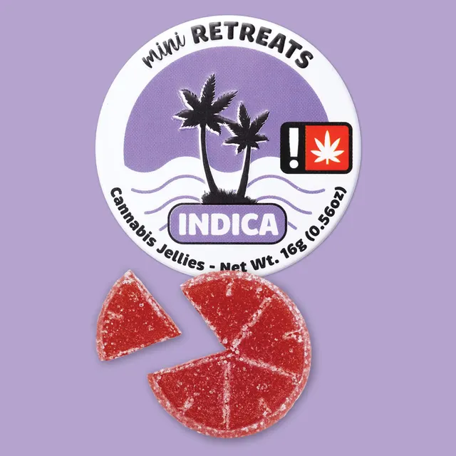 Mini Retreats Cannabis Jellies – Very Berry