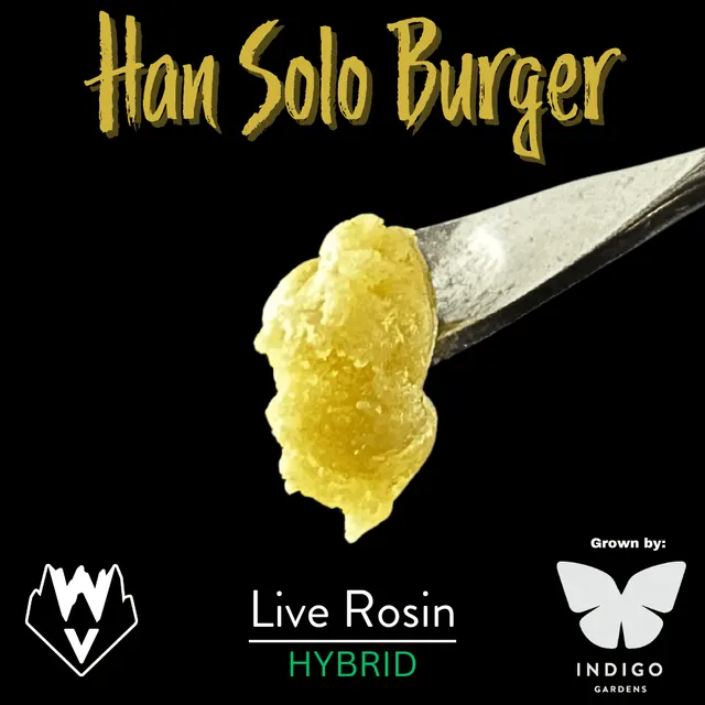 WVA – 1g Live Rosin – H@n Solo Burger