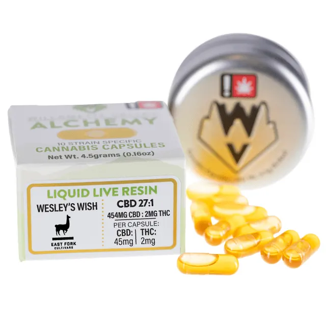 WVA – Liquid Live Resin Capsules – Wesley’s Wish 27:1