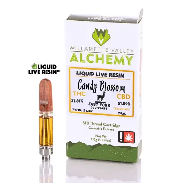 WVA – Liquid Live Resin Cart 1g – Candy Blossom 2:1