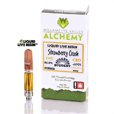 WVA – Liquid Live Resin Cart 1g – Strawberry Crash