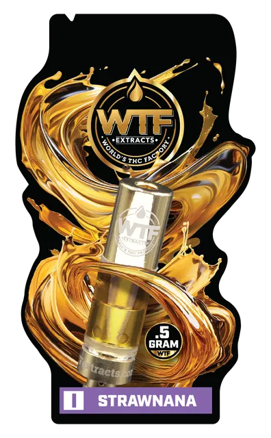 WTF - Cartridge Distillate - Strawnana (I) (0.5g)