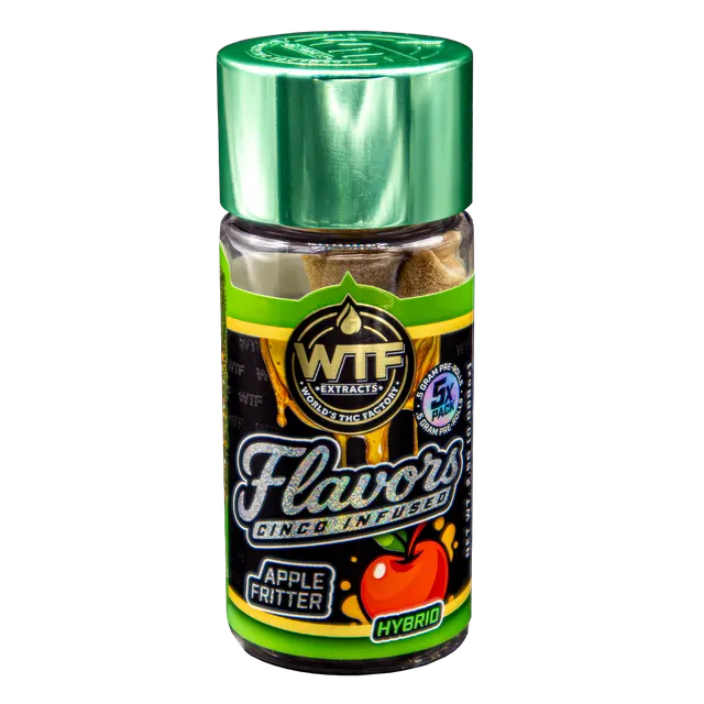WTF - Cinco Infused Preroll 5pk - Apple Fritter (H) (2.5g)