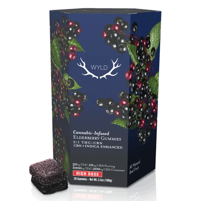 ELDERBERRY 5:1 THC:CBN 1000MG