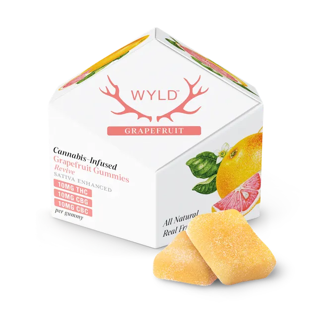 Grapefruit 1:1:1 CBG:CBC Sativa Enhanced Gummies
