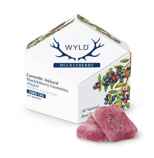 HUCKLEBERRY GUMMIES - 100MG
