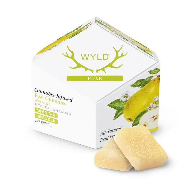 Pear 1:1 CBG Gummies