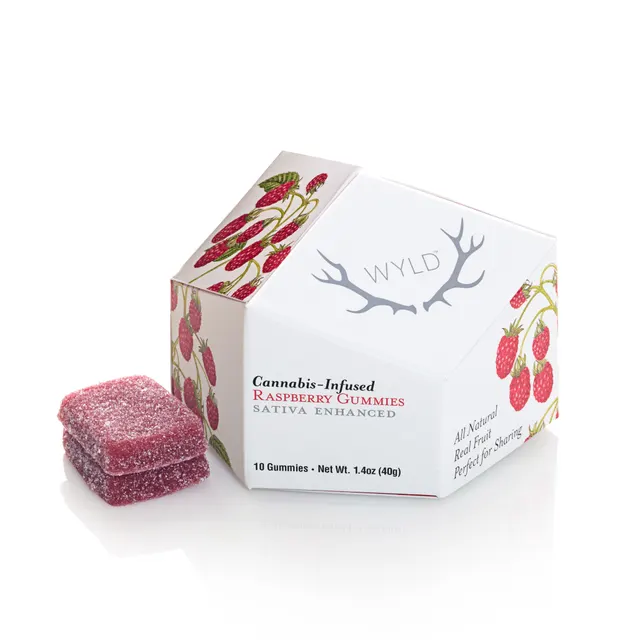 RASPBERRY GUMMIES - 100MG