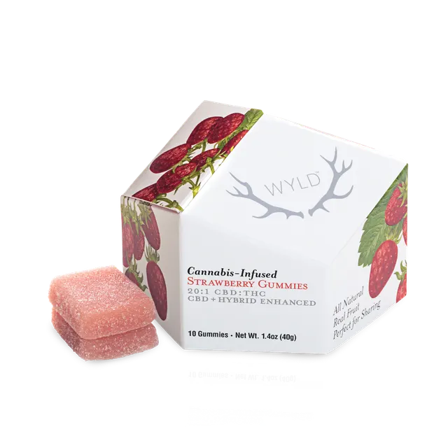 Strawberry 20:1 CBD + Hybrid Enhanced Gummies