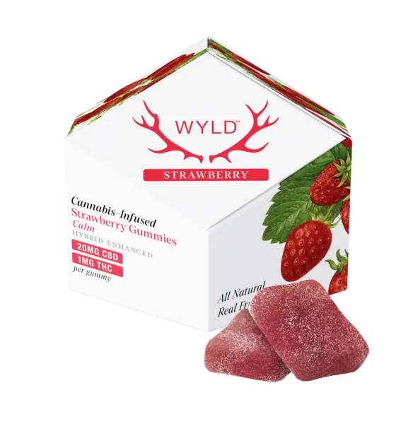 Strawberry Gummies (1:20 THC:CBD) 10pk
