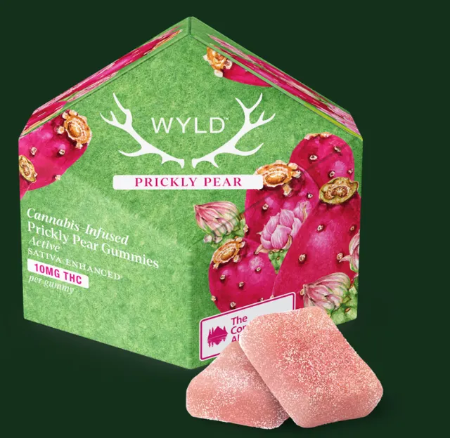 WYLD - Gummies - Prickly Pear (S) (100mg)