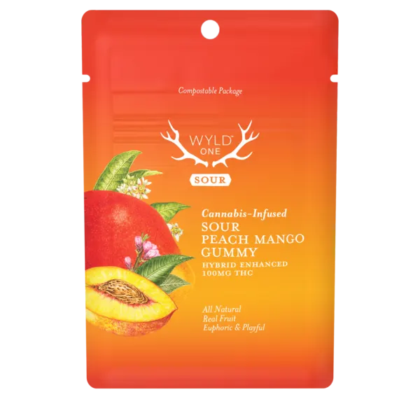 Sour Peach Mango Gummy 10pc